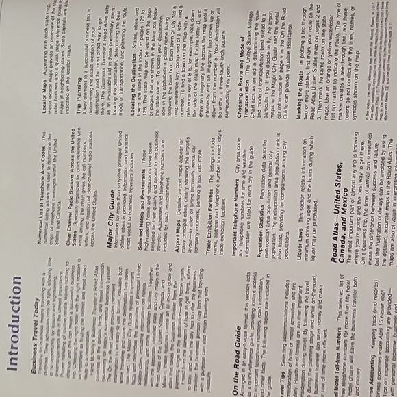 Vintage RAND McNALLY BUSINESS TRAVLER'S ROAD ATLAS 1985 - Picture 7 of 11